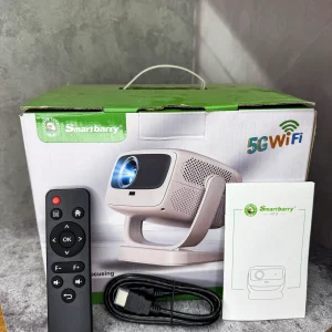 ویدئو پروژکتور Smartbarry HT3 ، اتصال 5G WiFi با طراحی قابل تنظیم